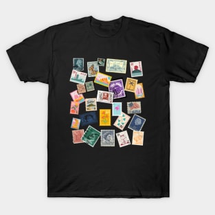 Stamps , travel adventure T-Shirt